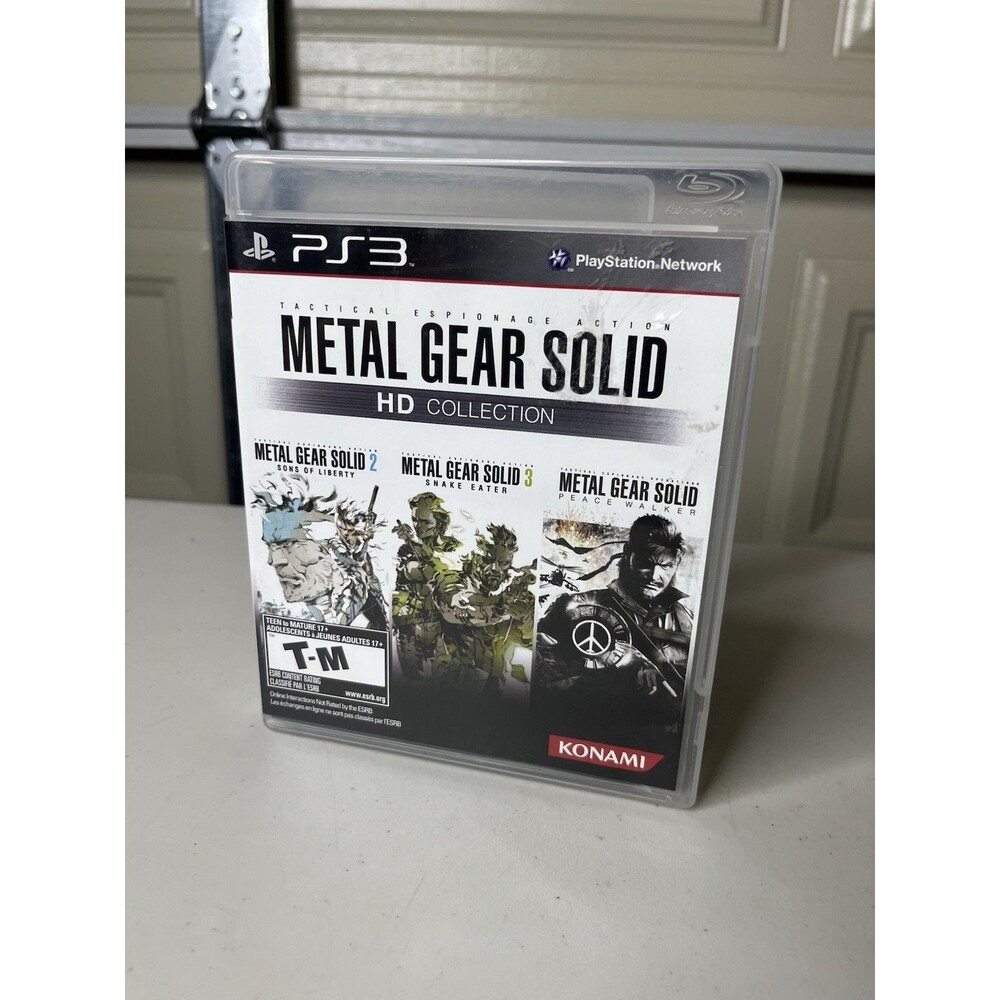 Metal Gear Solid HD Collection (Sony PlayStation 3, 2011) Ps3